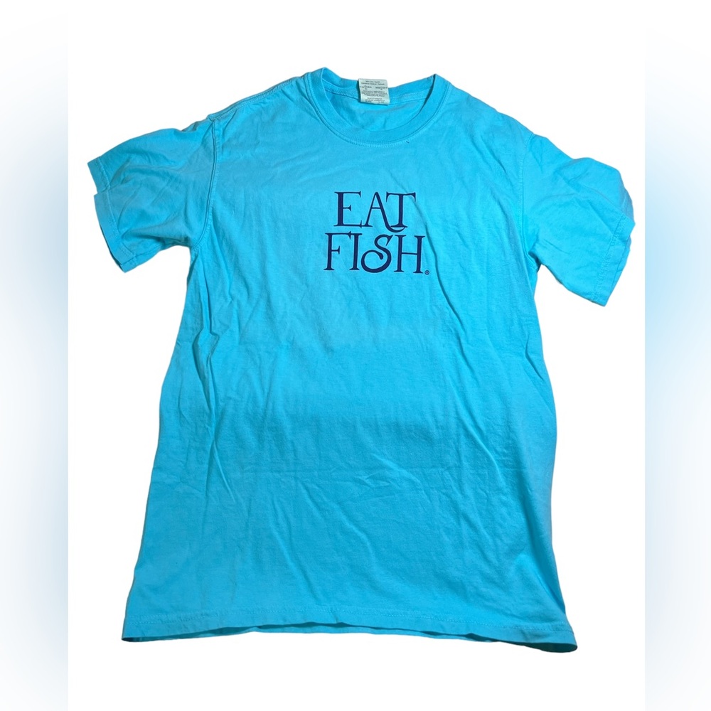 Comfort Colors T-shirt, turquoise size small
